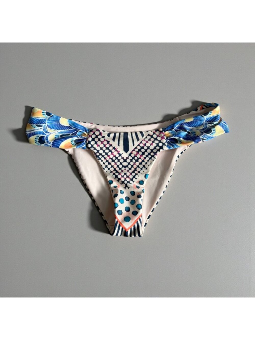 MARA HOFFMAN Multicolor Printed Bikini Swim Bottom Size Small